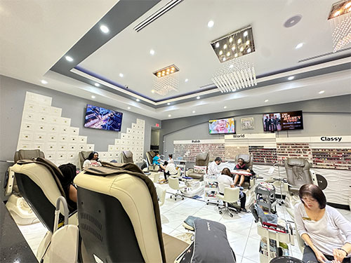Hair, Nail, Salon, shop Advertising