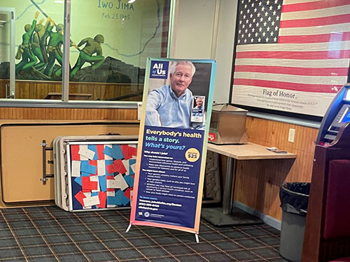 Senior Citizen Network Standee Advertising 1