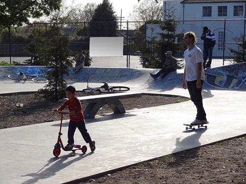 Skate Park Advertising